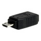 StarTech.com Adattatore Micro USB a Mini USB 2.0 M/F -  1x Micro USB-B Maschio - 1x Mini USB-B Femmina - Nero (UUSBMUSBMF) - Ad