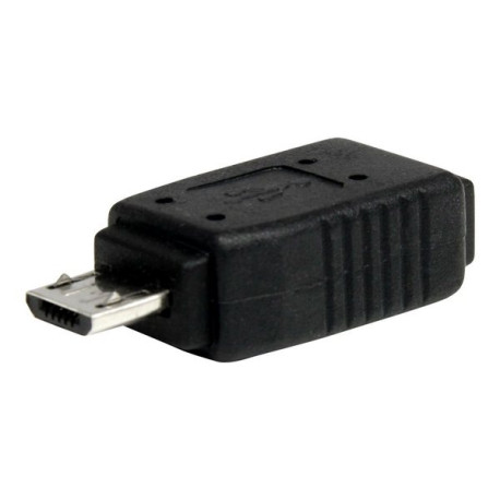 StarTech.com Adattatore Micro USB a Mini USB 2.0 M/F -  1x Micro USB-B Maschio - 1x Mini USB-B Femmina - Nero (UUSBMUSBMF) - Ad