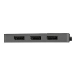 StarTech.com Adattatore multi monitor a 3 porte - DisplayPort 1.4 a 3x DisplayPort Video Splitter - Doppio o triplo 4K - Laptop