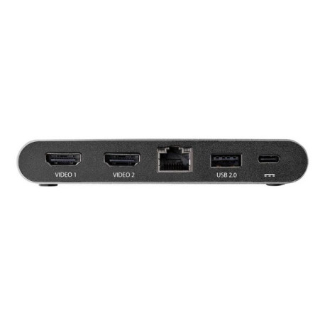 StarTech.com Adattatore Multi-porta USB-C per doppio monitor - 2 x 4K HDMI - 2 porte USB-A - 100W PD 3.0 - Gbe - Docking statio