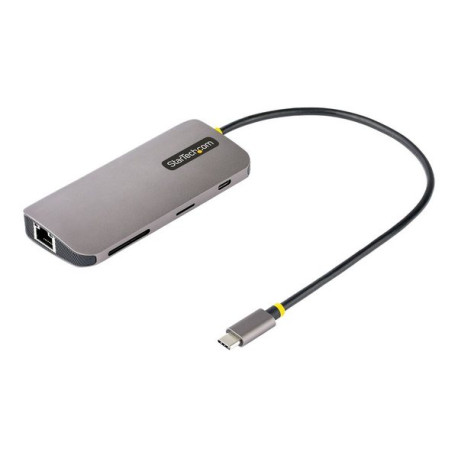 StarTech.com Adattatore Multiporta USB-C HDMI 4K 60Hz, Hub USB-A 5Gbps a 3 Porte, Adattatore USB-C a HDMI con PD 100W Pass-Thro