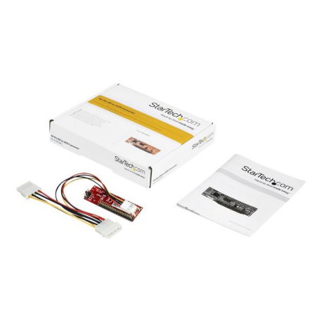 StarTech.com Adattatore per dischi rigidi IDE a SATA o lettori ottici - Convertitore PATA a 40 pin a HDD/SSD/ODD SATA da 2,5" -