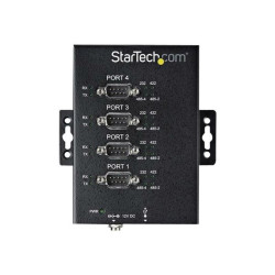 StarTech.com Adattatore Seriale Industriale RS-232/422/485 a 4 Porte USB - Protezione ESD 15kV - Scheda seriale - USB 2.0 - RS-