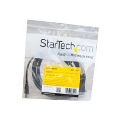 StarTech.com Adattatore stampante USB a parallela 3 m - M/M (ICUSB128410) - Scheda parallela - USB 2.0 - IEEE 1284 - nero