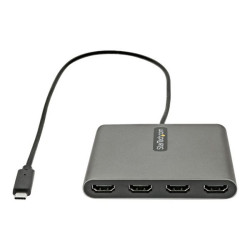 StarTech.com Adattatore USB C a HDMI 1080p 60 Hz a 4 porte - Convertitore USB Tipo C a HDMI - Multi Monitor Dongle Adapter - Ad