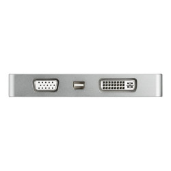 StarTech.com Adattatore USB C a HDMI, VGA, Mini DisplayPort o DVI - Adattatore multiporta USB tipo C per monitor HDMI 1.4 o mDP