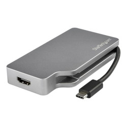 StarTech.com Adattatore USB C a HDMI, VGA, Mini DisplayPort o DVI - Adattatore multiporta USB tipo C per monitor HDMI 2.0 o mDP