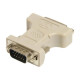 StarTech.com Adattatore video da DVI a VGA F/M - Converitore da DVI (F) a VGA (M) - Bianco  (DVIVGAFM) - Scheda VGA - DVI-I (F)