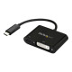 StarTech.com Adattatore Video da USB C a DVI Power Delivery - Convertitore Video da USB Type-C a DVI-D Single Link 1080p - PD 6