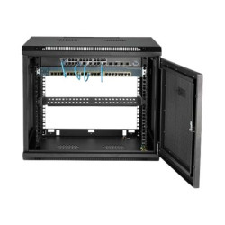 StarTech.com Armadio per Server Rack Montabile a Parete 9U - Armadio a Cerniera fino a 18,9" (48cm) di profondità - Armadio con