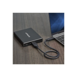 StarTech.com Box Esterno USB 3.1 (10Gbit/s) a 2 Slot - Enclosure M.2 NGFF SSD SATA - RAID - USB-C & USB-A - Alluminio - Array d