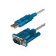 StarTech.com Cavo adattatore seriale USB a RS-232 DB9 90 cm - M/M - Convertitore da USBB a DB9 (9-pin) - Prolific PL-2303 (ICUS