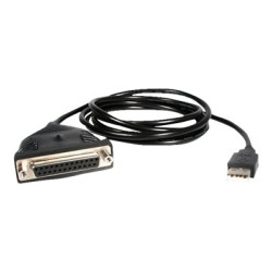 StarTech.com Cavo adattatore stampante USB a parallela DB25 - 1,80 m - M/F (ICUSB1284D25) - Scheda parallela - USB 2.0 - IEEE 1