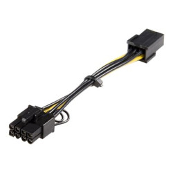 StarTech.com Cavo alimentazione Scheda video PCI Express - cavo Adattatore ATI e NVidia PCIe da 6 pin a 8 pin - Cavo di aliment