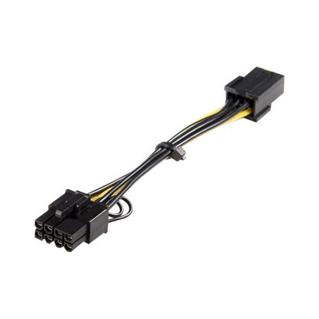 StarTech.com Cavo alimentazione Scheda video PCI Express - cavo Adattatore ATI e NVidia PCIe da 6 pin a 8 pin - Cavo di aliment