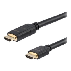 StarTech.com Cavo attivo HDMI ad alta velocità certificato CL2 da parete- Ultra HD 4k x 2k - M/M da 30m - Cavo HDMI - HDMI masc