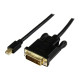 StarTech.com Cavo da Mini DisplayPort a DVI 0,9 m - Cavo Adattatore Passivo da Mini DP a DVI Single Link 1080p - Cavo da mDP o 