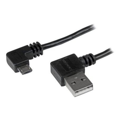 StarTech.com Cavo da Usb a micro USB con connettori ad angolo destro - M/M da 1 m Nero - Cavo USB - Micro-USB Tipo B (M) a USB 