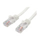 StarTech.com Cavo di rete CAT 5e - Cavo Patch Ethernet RJ45 UTP Bianco da 1m antigroviglio - Cavo RJ45 M/M Cat 5e - Cavo patch 