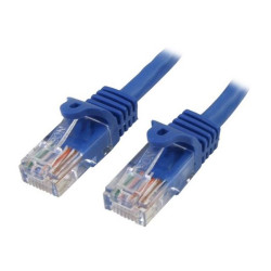 StarTech.com Cavo di rete CAT 5e - Cavo Patch Ethernet RJ45 UTP Blu da 2m  antigroviglio - Cavo RJ45 M/M Cat 5e (45PAT2MBL) - C