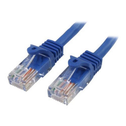 StarTech.com Cavo di rete CAT 5e - Cavo Patch Ethernet RJ45 UTP Blu da 3m  antigroviglio - Cavo RJ45 M/M Cat 5e (45PAT3MBL) - C