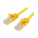 StarTech.com Cavo di rete CAT 5e - Cavo Patch Ethernet RJ45 UTP Giallo da 1m  antigroviglio - Cavo RJ45 M/M Cat 5e (45PAT1MYL) 