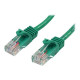 StarTech.com Cavo di rete CAT 5e - Cavo Patch Ethernet RJ45 UTP Verde da 1m  antigroviglio - Cavo RJ45 M/M Cat 5e (45PAT1MGN) -