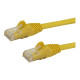 StarTech.com Cavo di rete CAT 6 - Cavo Patch Ethernet RJ45 UTP Giallo da 3m antigroviglio - Cavo patch - RJ-45 (M) a RJ-45 (M) 