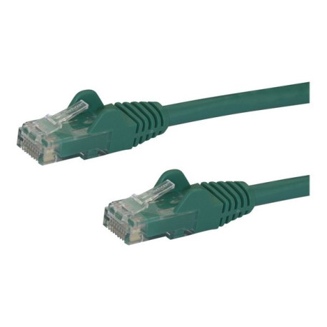 StarTech.com Cavo di rete CAT 6 - Cavo Patch Ethernet RJ45 UTP verde da 10m antigroviglio - Cavo patch - RJ-45 (M) a RJ-45 (M) 