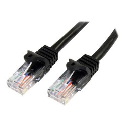 StarTech.com Cavo di rete CAT5e - Cavo Patch Ethernet RJ45 UTP nero da 5m antigroviglio - Cavo patch - RJ-45 (M) a RJ-45 (M) - 