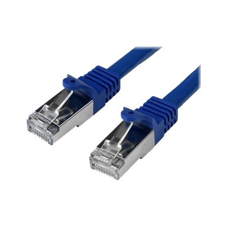 StarTech.com Cavo di rete Cat6 Ethernet Gigabit - Cavo Patch RJ45 SFTP da 50 cm - Blu - Cavo patch - RJ-45 (M) a RJ-45 (M) - 50