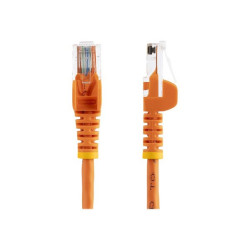 StarTech.com Cavo di Rete da 10m Arancio Cat5e Ethernet RJ45 Antigroviglio - Cavo Patch Snagless (45PAT10MOR) - Cavo patch - RJ