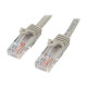 StarTech.com Cavo di Rete da 50cm Grigio Cat5e Ethernet RJ45 Antigroviglio - Cavo Patch Snagless - Cavo patch - RJ-45 (M) a RJ-