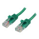 StarTech.com Cavo di Rete da 50cm Verde Cat5e Ethernet RJ45 Antigroviglio - Cavo Patch Snagless - Cavo patch - RJ-45 (M) a RJ-4