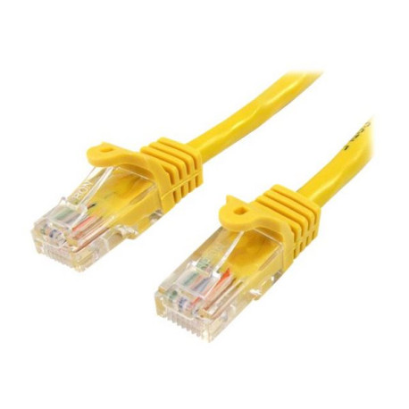 StarTech.com Cavo di Rete da 5m Giallo Cat5e Ethernet RJ45 Antigroviglio - Cavo Patch Snagless - Cavo di rete - RJ-45 (M) a RJ-