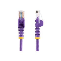 StarTech.com Cavo di Rete da 7m Viola Cat5e Ethernet RJ45 Antigroviglio - Cavo Patch Snagless - Cavo patch - RJ-45 (M) a RJ-45 