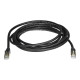 StarTech.com Cavo di Rete Ethernet Cat6a - Cavo Schermato STP da 3m - Cavo RJ45 Antigroviglio - Nero - Cavo patch - RJ-45 (M) a