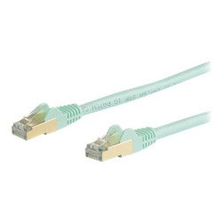 StarTech.com Cavo di rete Ethernet RJ45 CAT6a da 10m - Acqua - Cavo in rame - Cavo Network (6ASPAT10MAQ) - Cavo patch - RJ-45 (