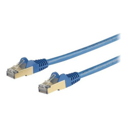 StarTech.com Cavo di rete Ethernet RJ45 CAT6a da 10m - Blu - Cavo in rame - Cavo Network (6ASPAT10MBL) - Cavo patch - RJ-45 (M)