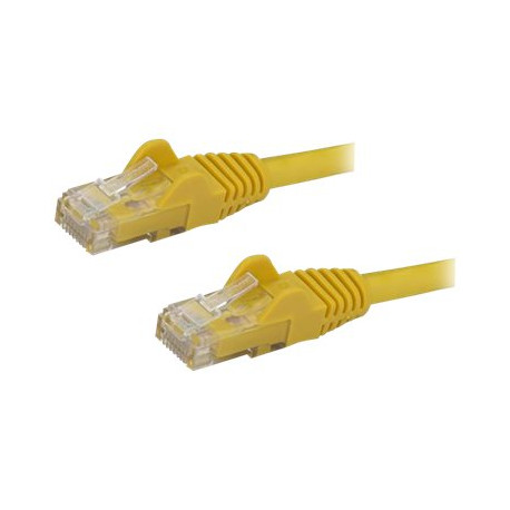 StarTech.com Cavo di Rete Giallo da 0,5m Cat6 UTP Ethernet Gigabit RJ45 Antigroviglio - 50cm - Cavo di rete - RJ-45 (M) a RJ-45