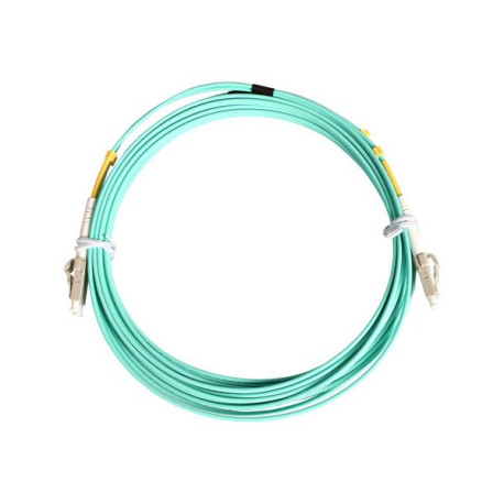 StarTech.com Cavo di rete patch in fibra ottica duplex multimodale LSZH 50/125 OM3 da  2m 10 Gb LC-LC - Acqua (A50FBLCLC2) - Ca