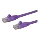 StarTech.com Cavo di Rete Viola da 3m Cat6 UTP Ethernet Gigabit RJ45 Antigroviglio - 3m - Cavo di rete - RJ-45 (M) a RJ-45 (M) 