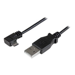 StarTech.com Cavo di ricarica e sincronizzazione micro USB da 1 m - USB-A a Micro B ad angolo destro - M/M - 0,25mm² - Cavo USB