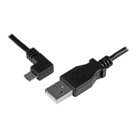 StarTech.com Cavo di ricarica e sincronizzazione micro USB da 1 m - USB-A a Micro B ad angolo sinistro - M/M - 0,25mm² - Cavo U