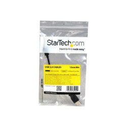 StarTech.com Cavo di sincronizzazione e di ricarica USB a Micro USB slim per Smartphone e Tablet Android - A a Micro B slim - 1