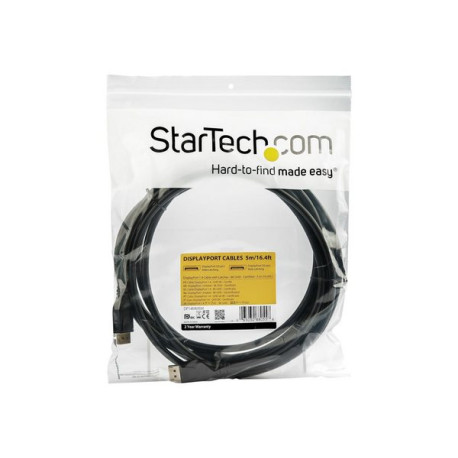 StarTech.com Cavo DisplayPort 1.4 Certificato Vesa da 5m - 8K 60Hz HBR3 HDR - Cavo Monitor Super UHD DisplayPort to DisplayPort