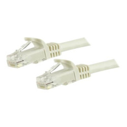 StarTech.com Cavo Ethernet CAT 6 UTP  da 1.5 m - Cavo di rete Gigabit antigrovigio 24 AWG - Bianco (N6PATC150CMWH) - Cavo patch