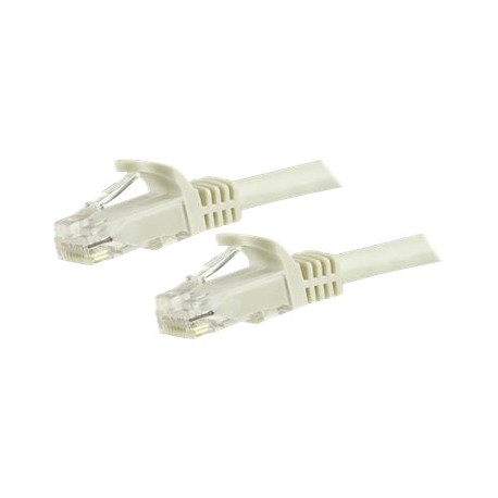 StarTech.com Cavo Ethernet CAT 6 UTP  da 1.5 m - Cavo di rete Gigabit antigrovigio 24 AWG - Bianco (N6PATC150CMWH) - Cavo patch