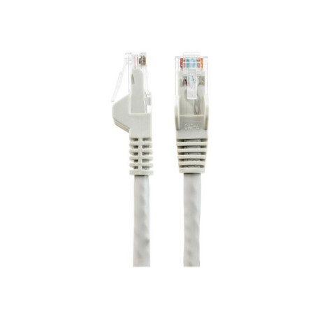 StarTech.com Cavo Ethernet Cat 6 UTP da 2m - Cavo di rete lan Cat6 10 Gbps 100W PoE LSZH - Cavo patch antigroviglio Grigio (N6L