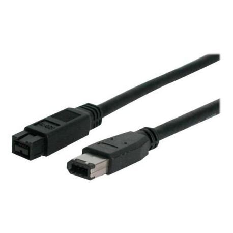 StarTech.com Cavo FireWire IEEE-1394 9-6 da 1.8m M/M -  6 pin FireWire (M) a FireWire 800 (M) - Nero (1394_96_6) - Cavo IEEE 13